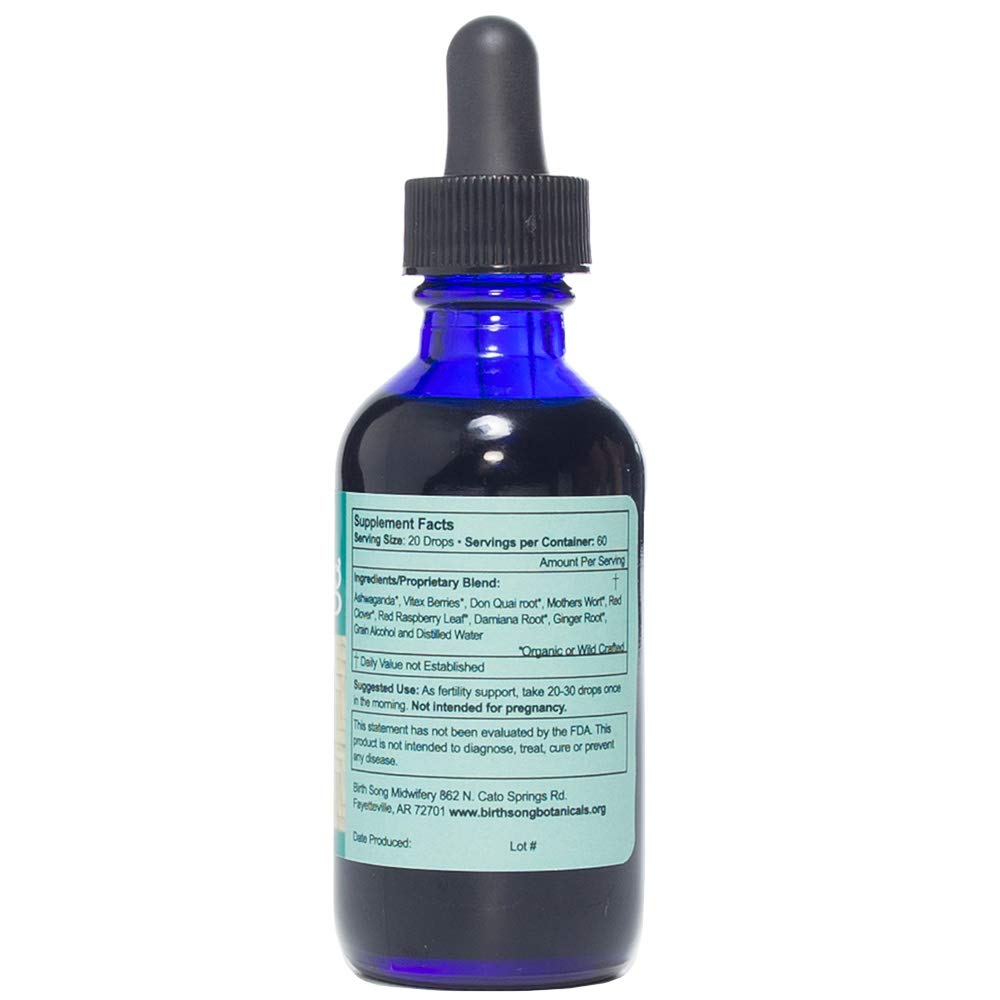 Birth Song Botanicals Fertile Ground Fertility Tincture - 2oz - image 9