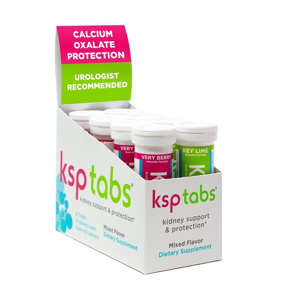 KSPtabs Lime & Berry Hydration & Kidney Health Supplement - 80 Tablets