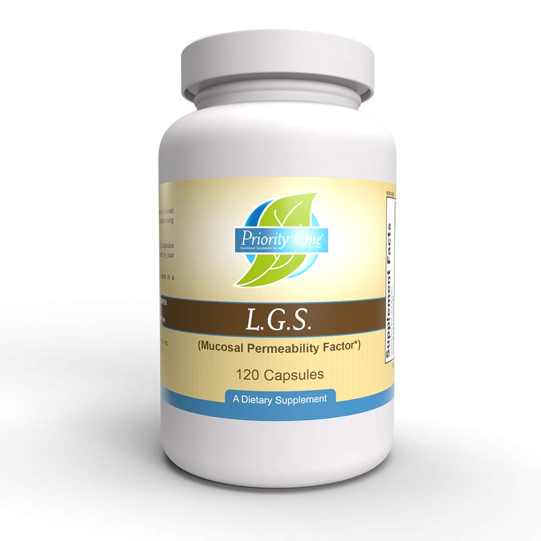 Priority One Vitamins L.G.S. Gastrointestinal Support - 120 Capsules