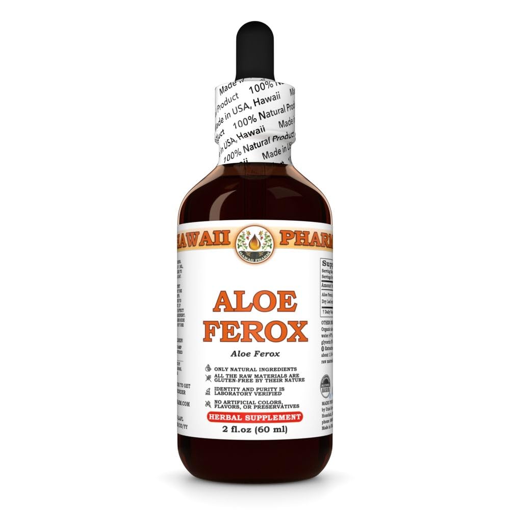 Hawaii Pharm Aloe Ferox Leaf Liquid Extract