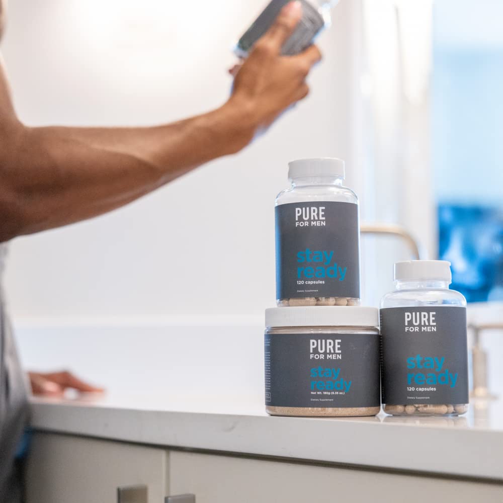 Pure for Men Stay Ready Fiber Supplement Powder - 180g - image 8
