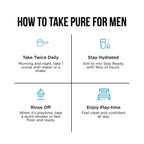 Pure for Men Stay Ready Fiber Supplement Powder - 180g - image 5