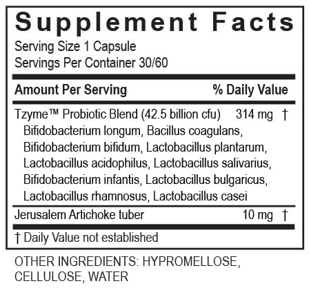 TRANSFORMATION Genesis of Good Health Enzyme Probiotic 42.5 - 30 Capsules - image 4