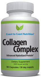 Coast to Coast Nutrition Hydrolyzed Multi Collagen Capsules - 90 Count