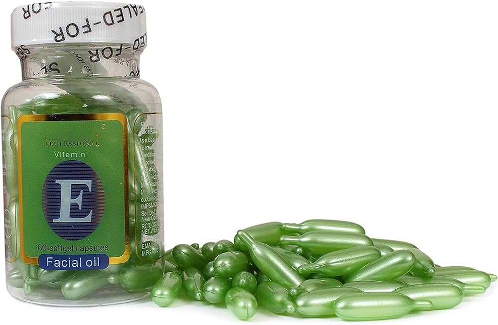 Generic Vitamin E Facial Oil Softgels - 60 Capsules - image 3