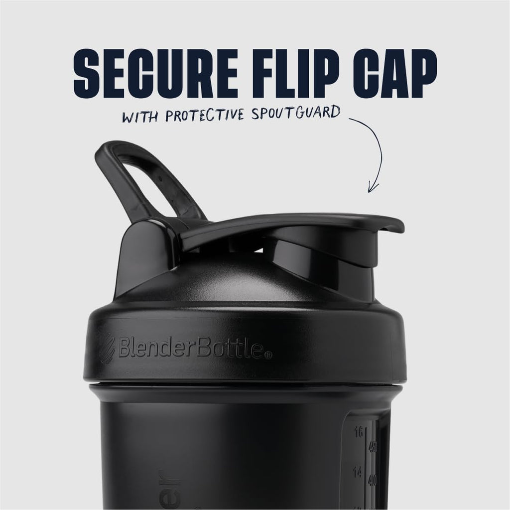 BlenderBottle Shaker Bottle with Pill Organizer and Storage