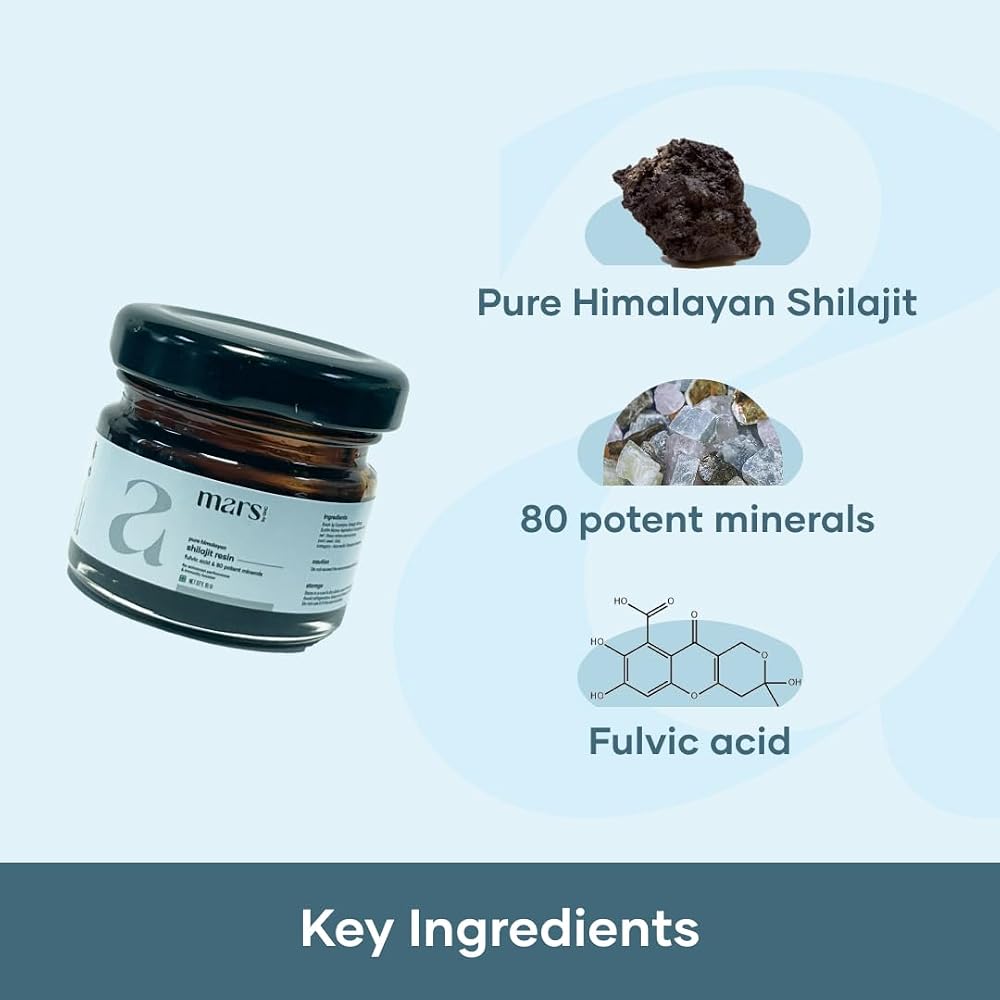 Mars Pure Himalayan Shilajit Gold (Resin)