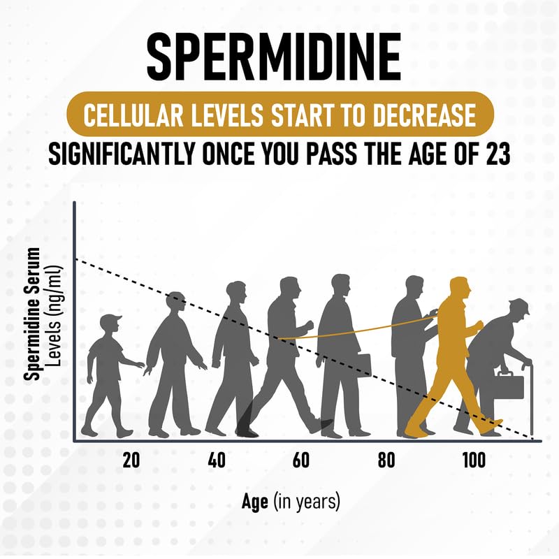 Shrink Spermidine Supplements Skin & Anti-Aging Support - 120 Vegan Capsules - image 5