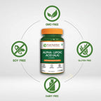 Pure Nutrition Alpha Lipoic Acid 600mg + Vitamin E - 120 Capsules - image 5
