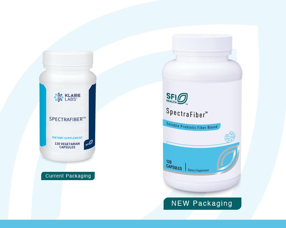SFI Health Spectrafiber Soluble Fiber - 120 Capsules - image 2