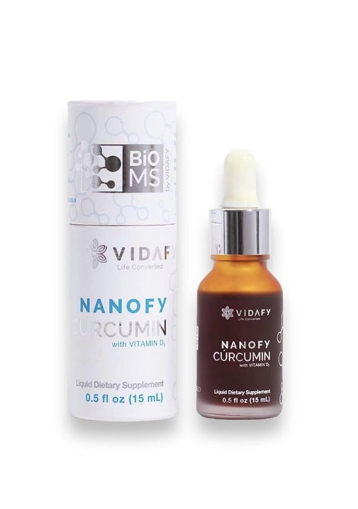 Generic Curcumin NANOFY with BioMS and D3 - 1 Fl Oz