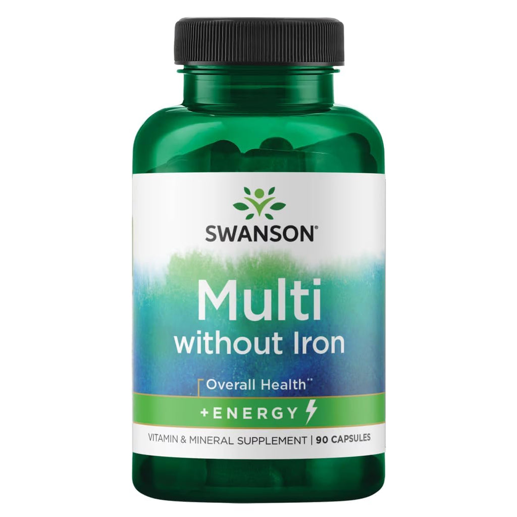 Swanson Active One Multivitamin Without Iron - 90 Capsules