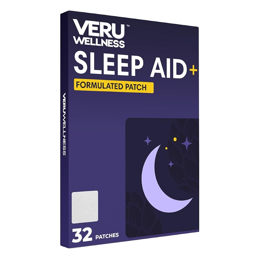 Veru Wellness Sleep Aid Patches for Adults - 32 Count