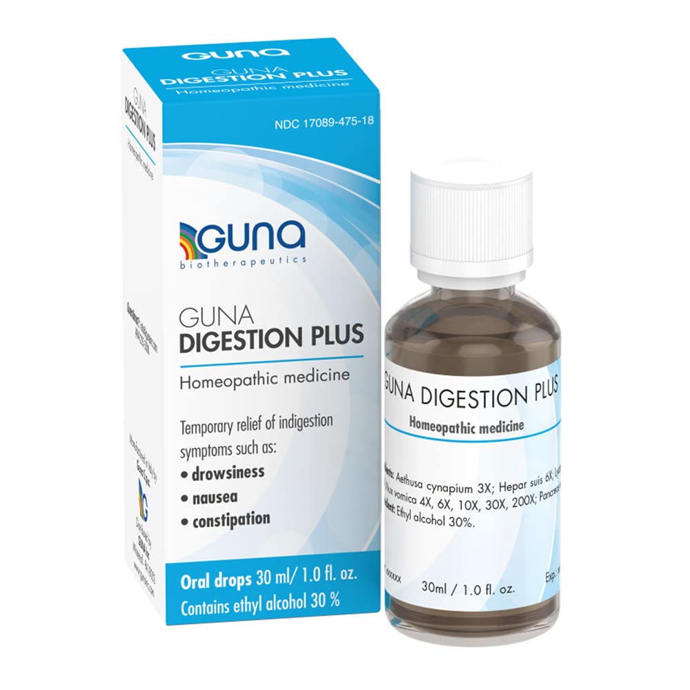 Guna Digestion Plus Homeopathic Digestive Remedy Helps Digestion