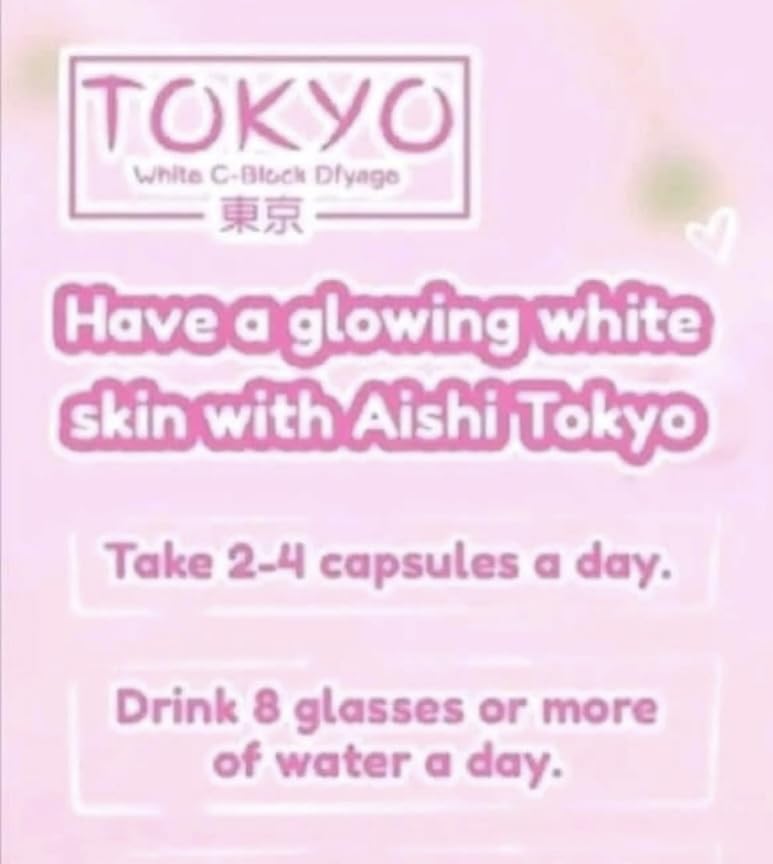 Aishi Premium Tokyo Glutathione - 60 Capsules - image 3