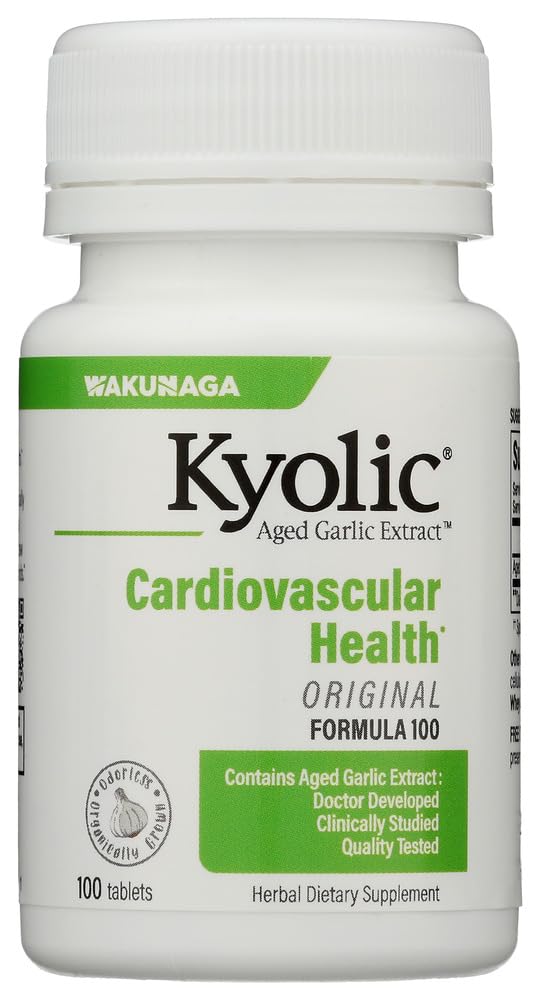 Kyolic Aged Garlic Extract Cardiovascular Health Formula 100 - 100 Capsules