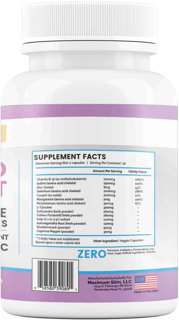 Maximize Within Thyroid Support Supplement - 60 Capsules - image 7