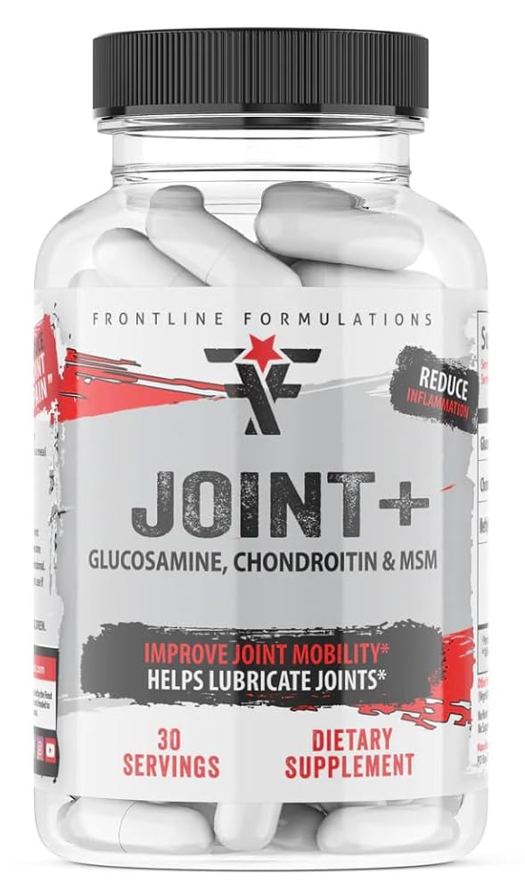 Frontline Formulations Joint Plus Glucosamine Chondroitin MSM - 90 Capsules
