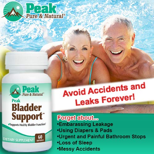 Peak Pure & Natural Bladder Support - 60 Softgels - image 5