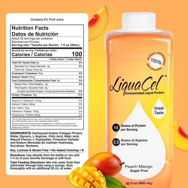 LiquaCel Concentrated Liquid Protein, Sports Recovery Formula, Parent