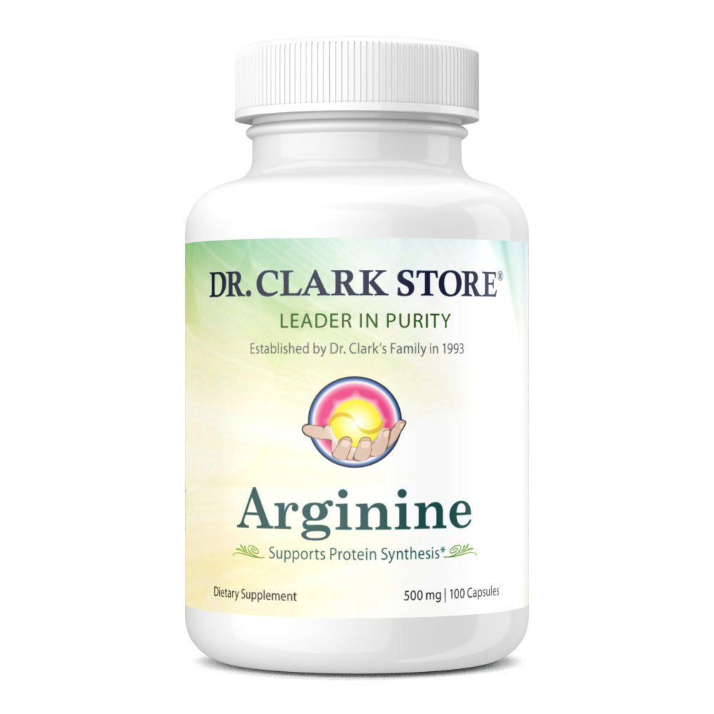 Dr Clark Arginine 500mg - 100 Gelatin Capsules