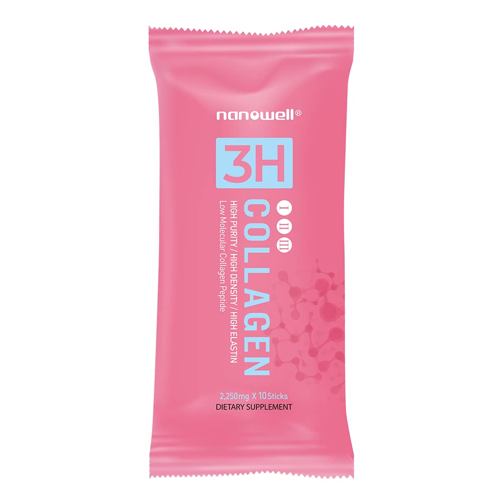 NANOWELL 3H Collagen Peptide 60 Sticks - I