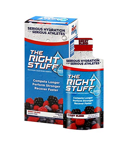 The Right Stuff NASA Electrolyte Drink Concentrate Berry Blend - 3 Pouches