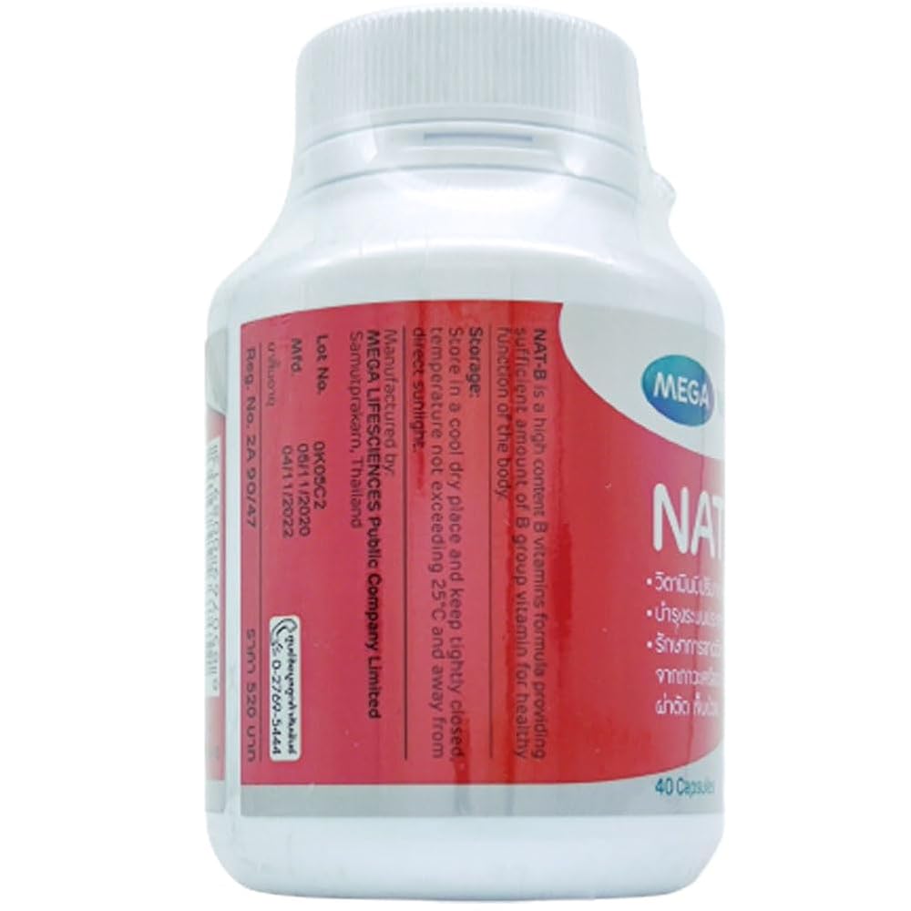 Mega We Care Nat B 100 Vitamin B Complex - 100 Capsules - image 4