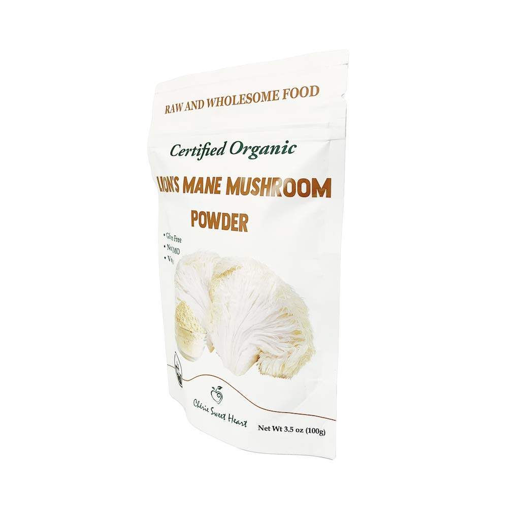 Chérie Sweet Heart Lion's Mane Mushroom Powder - 100g - image 2