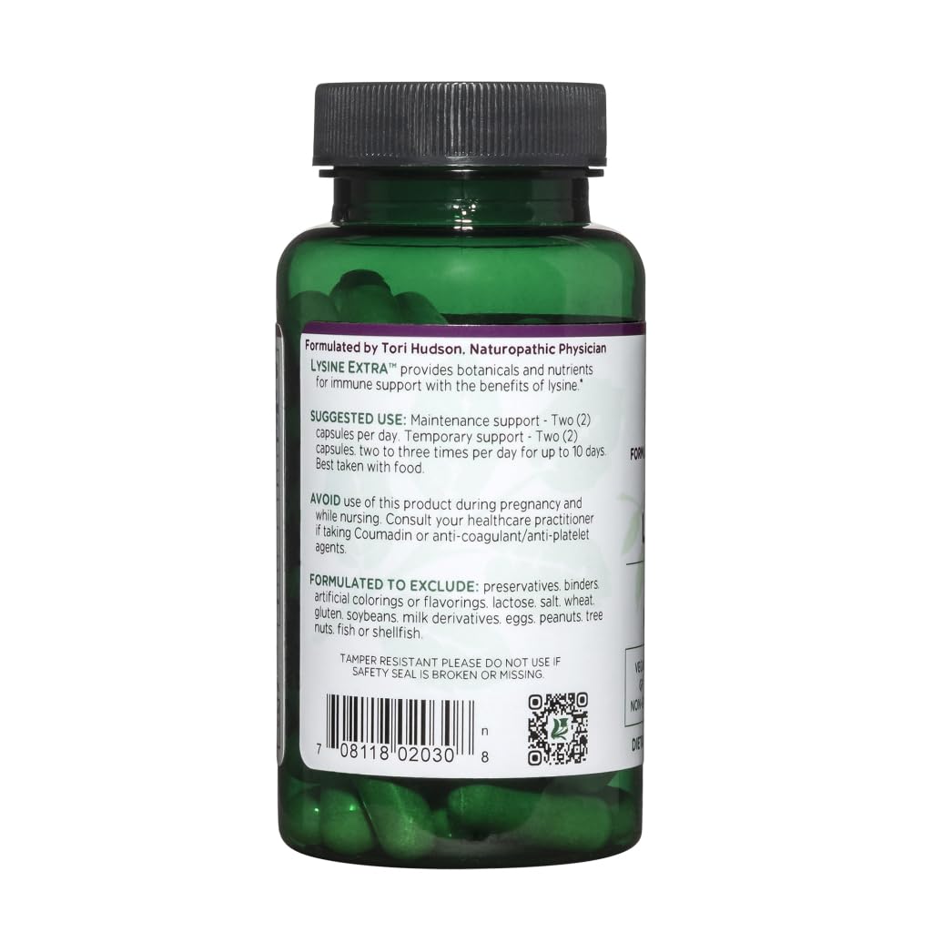 Vitanica Lysine Extra Immune Support - 60 Capsules - image 3