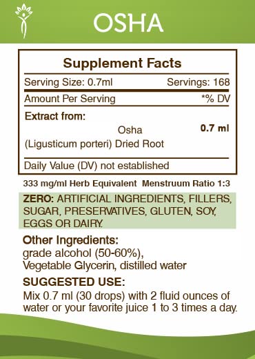 Secrets of the Tribe OSHA Tincture Alcohol Extract - 4 Fl Oz - image 4