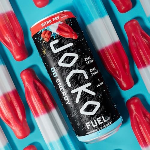 Jocko Fuel GO Energy Drink Nitro Pop Zero Sugar - 12 Pack - image 4