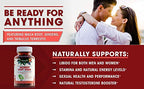 Natures Wellness Horny Goat Weed Extract with Maca & Tribulus - 60 Capsules - image 4