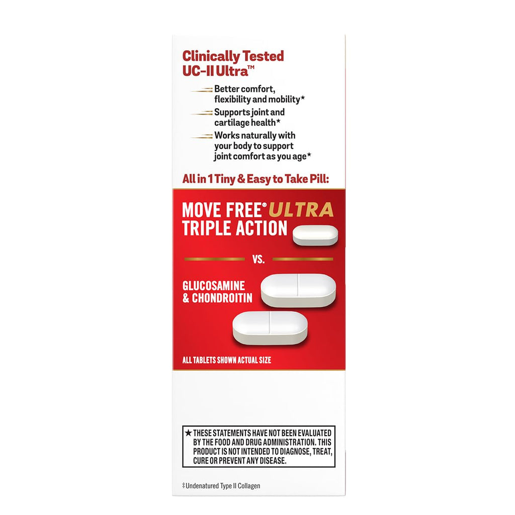 Move Free Ultra Triple Action Joint Support - 30 Tablets - image 5