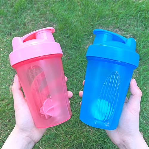 ANNAKIKI Shaker Bottle with Wire Whisk Balls - 2 Pack - image 5