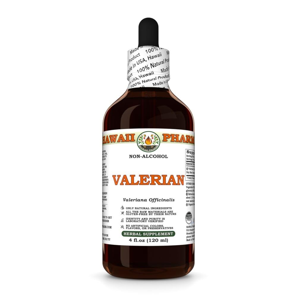 Hawaii Pharm Valerian (Valeriana officinalis) Root Alcohol-Free