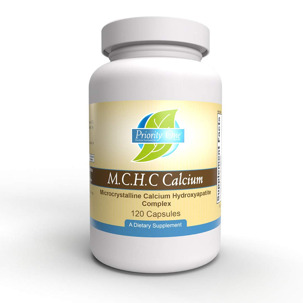 Priority One M.C.H.C. Calcium - 120 Capsules