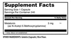 Amazing Nutrition Melatonin 5 mg Sleep Supplement - 240 Capsules - image 2