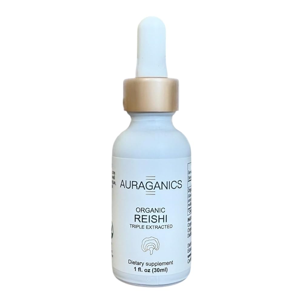 Auraganics Organic Reishi Mushroom Fruiting Body Tincture - 1 Fl Oz - image 2
