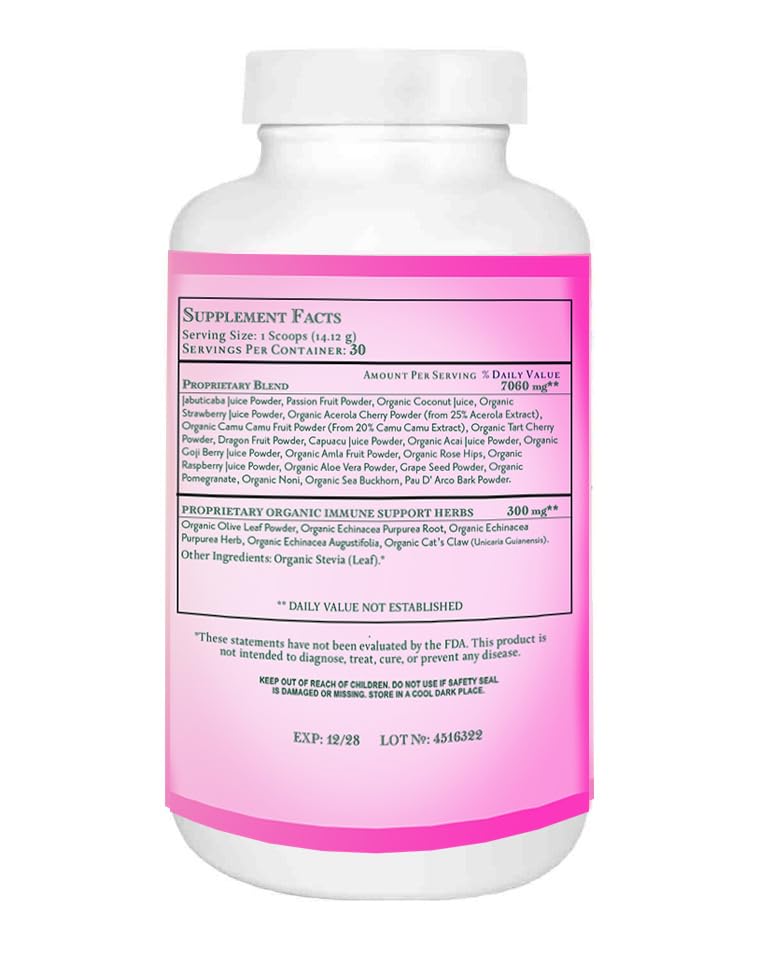 Energy Essentials Catie's Whole Plant Food Vitamin C Immune+ - 30 Servings - image 2