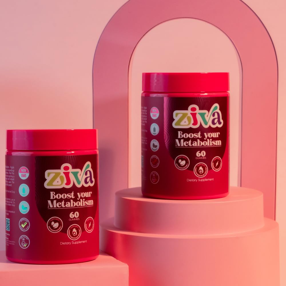 ZIVA Boost Your Metabolism Apple Cider Vinegar Gummies - 60 Count - image 3
