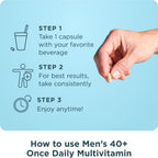Ancient Nutrition, Multivitamin Mens 40 Plus 3 Day, 90 Count