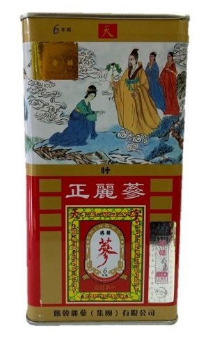 Shing Hon Dried Korean Red Ginseng Roots 6 Years Heaven Grade