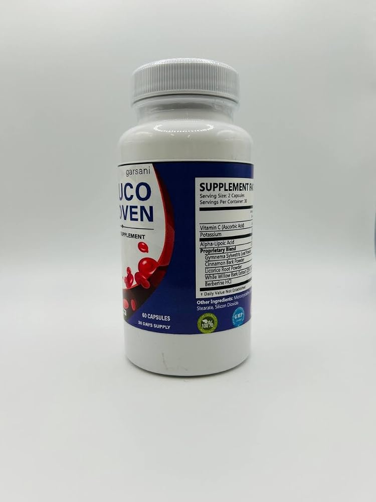 Garsani Gluco Proven Advanced Capsules - 120 Capsules - image 7