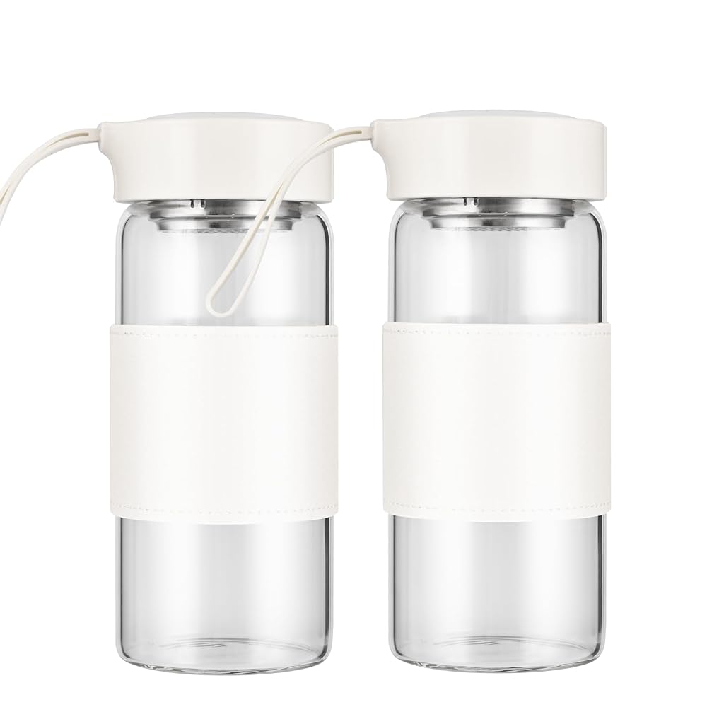 BNCWCQZ Small Glass Shaker Bottle