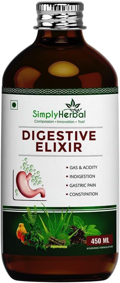 Generic Senta Ayurvedic Digestive Elixir Syrup with 37 Herbs - 450 ml