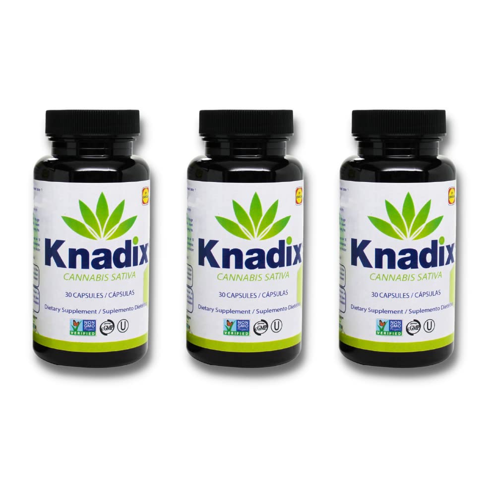 Knadix Hemp Oil Supplement - 90 Capsules