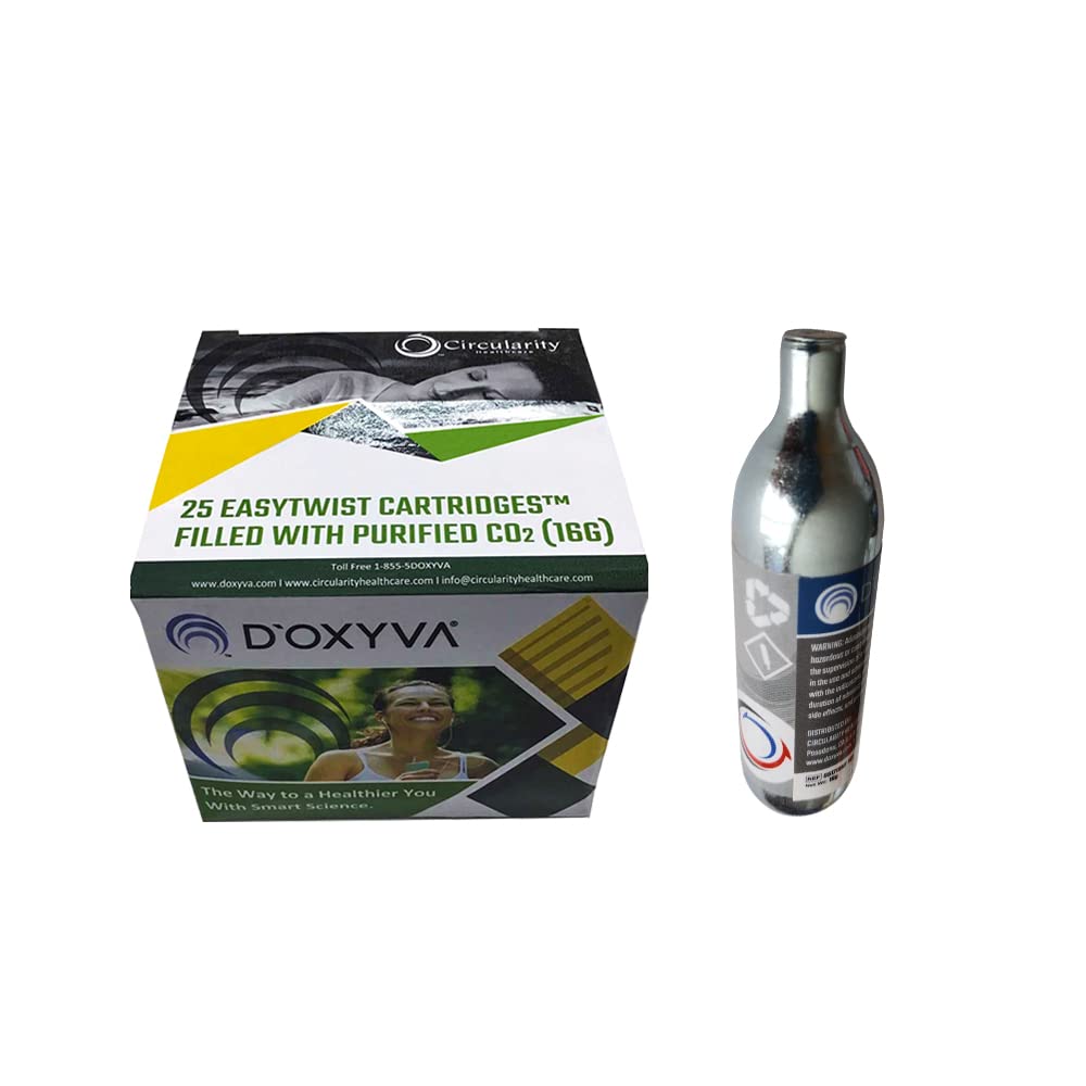 D'OXYVA Advanced Circulation Cartridges - Box of 25