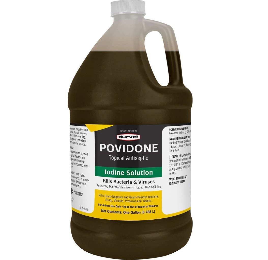 Durvet Povidone 10% Iodine Solution - 7 oz