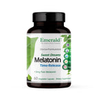 EMERALD LABS Sweet Dreams Melatonin Time-Release - 60 Vegetable Capsules